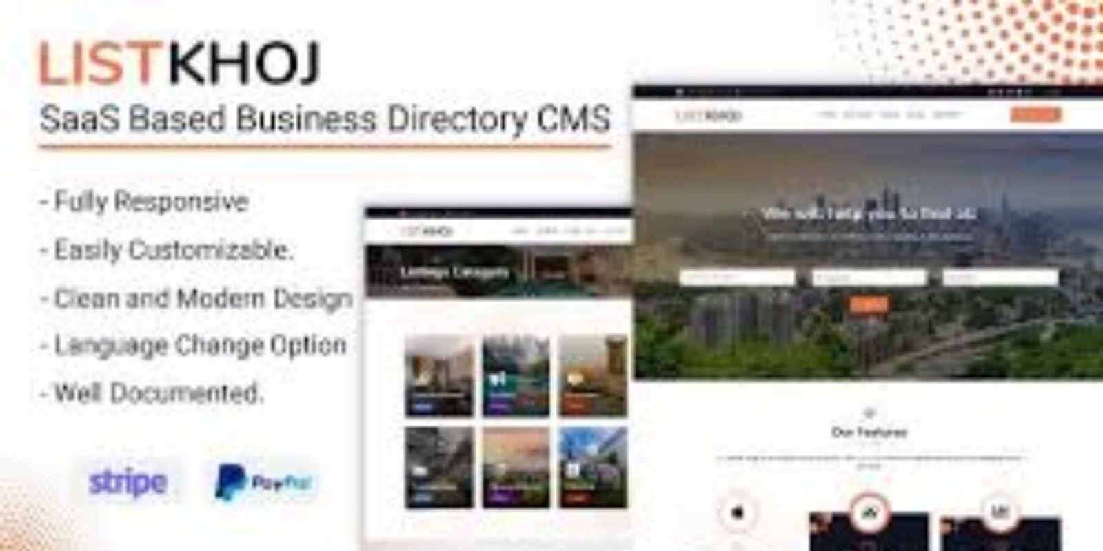 Listkhoj – SaaS-Based Business Directory CMS Nulled